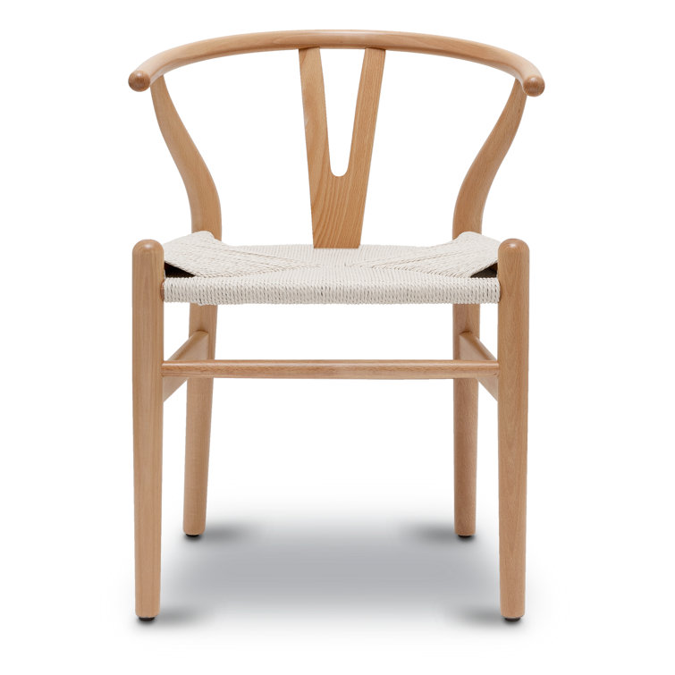 Wyn Solid Wood Weave Dining Chair